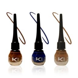KINDED Liquid Eye Liner Chocolate Brown, Royal Blue & Camel Brown Combo-image-66
