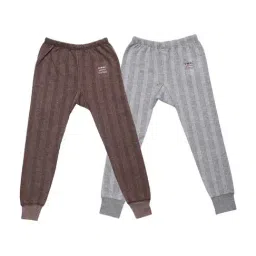 Vimal Jonney Kids Multicolor Mid Rise Joggers - Pack of 2-picture-30