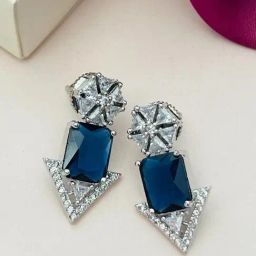 Abdesigns Silver Minimal Stud Earrings-5