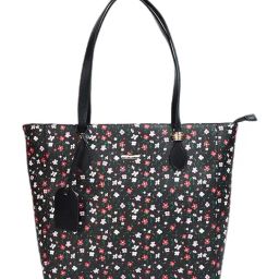 Ginger by Lifestyle Black Printed Tote Bag-image-34