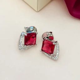 Abdesigns Silver Minimal Stud Earrings-15