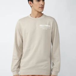 Forever 21 Beige Regular Fit Printed Sweatshirt-image-51