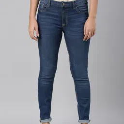 Go Colors! Blue Skinny Fit High Rise Jeans-image-95