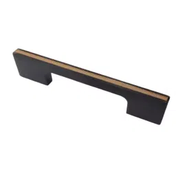 PRADO Cabinet Handle Aluminium 160 mm Size for Drawers and Compartments, 530 BLACK ROSEGOLD-picture-32