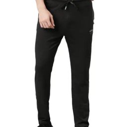 Force NXT Charcoal Black Cotton Regular Fit Trackpants-picture-18