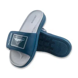 Red Tape Men's Navy Slides image 5
