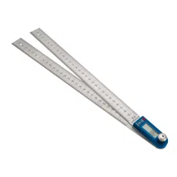 Dasqua 0-360° Blue & Silver Stainless Digital Protractor, 1022-0300-image-30