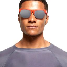 Lenskart Boost Grey Wraparound Polarised and UV Protected Lens Unisex Sunglasses image 4