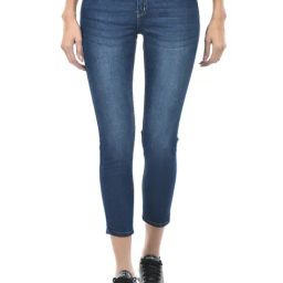 NUMERO UNO Dark Blue Denim Skinny Fit Mid Rise Jeans-picture-32