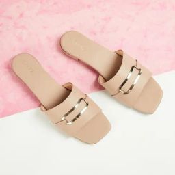 Code by Lifestyle Women's Beige Casual Sandals-picture-20