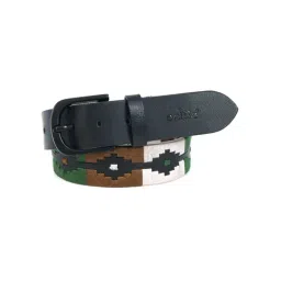 Celtic Black Embroidered Belt-picture-23