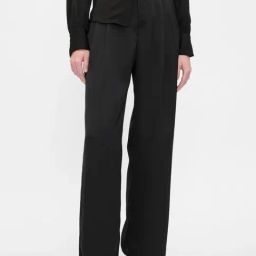 GAP Black Relaxed Fit Solid Trousers-image-47