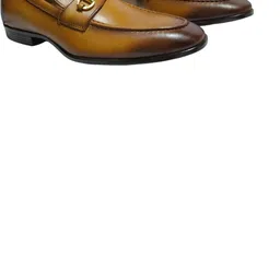 FEET FIRST Men Tan Leather Slip-On Casual Loafers-picture-32