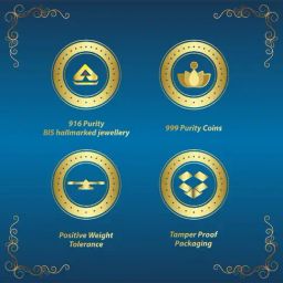 Muthoot Pappachan Swarnavarsham 22Kt Zig Zag Chain image 2