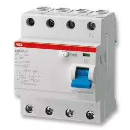 ABB Rccb, 4 Pole, 63A, 30Ma Trip, F204AC-63/0.03-45
