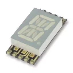 KINGBRIGHT LED, Alpha-Num, 10.16 mm, Green, KCPSC04-123-24