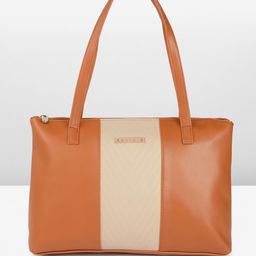 Caprese Colourblocked Structured Shoulder Bag-15