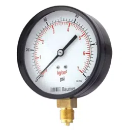 Baumer 63 mm 0-280 kg/cm2 Pressure Gauge AD-D2-2BM-BOTTOM-0/280KG-image-89