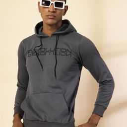 Rigo Men Printed Hooded Sweatshirt-image-50