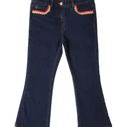 Allen Solly Junior Navy Solid Jeans-picture-21