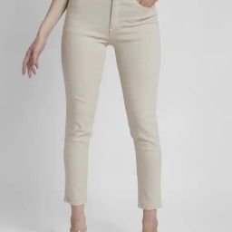 Spykar Beige Cotton Relaxed Fit Mid Rise Jeans-image-21