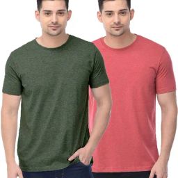 Color Capital Multicolored Regular Fit T-Shirt - Pack of 2-13