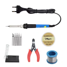 Hillgrove 5 in1 Professional Mobile Soldering Iron Equipment Tool Kit, HG0107-25