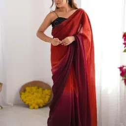 Saree Mall Maroon Satin Solid Saree with Blouse Piece-image-48