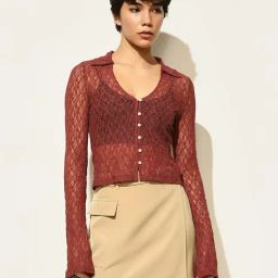 Only Brown Self Shirt-picture-10
