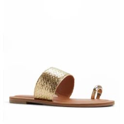 Aldo Women's BEACHWALK Gold Toe Ring Sandals-image-37