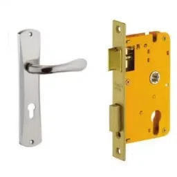 Dorset Lever Handle Lock Set with Mortise Latch ML LY OR image 1