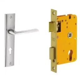 Dorset Patina Lever Handle Lock Set with Mortise Latch ML CO OR image 1