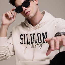 WROGN Typography Embroidered Hooded Sweatshirt-picture-10