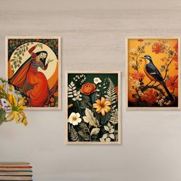 Traditional Wall Art With Frame Home Decor Wall Painting For Living Room Office Bedroom-image-60
