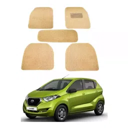 Auto Pearl MA3O61 PVC and Plastic Standard Mat for Datsun Redi Go 2005-2015 (Beige)-image-94