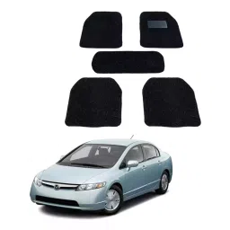 Auto Pearl DB7M97 PVC and Plastic Standard Mat for Honda Civic 2005 (Black)-image-91