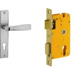 Dorset Lever Handle Lock Set with Mortise Latch ML ST OR image 1