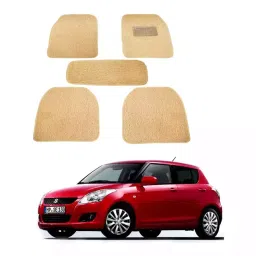 Auto Pearl MA3O330 PVC and Plastic Standard Mat for Maruti Suzuki New Swift 2005 (Beige)-image-85