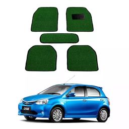 Auto Pearl HD5M293 PVC and Plastic Standard Mat for Toyota Etios Liva 2005 (Green)-image-79