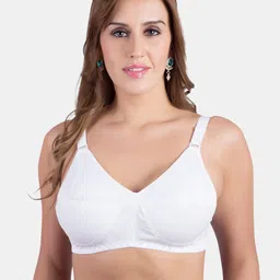 Souminie Non Padded Pure Cotton Seamed Full Coverage Bra All Day Comfort-52