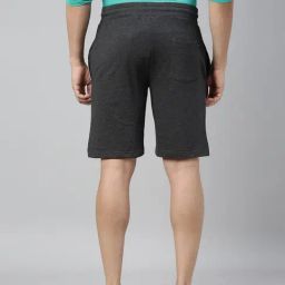 3Pin Multicolor Cotton Regular Fit Color Block Shorts - Pack of 2 image 2
