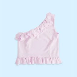 Pantaloons Junior Pink Cotton Regular Fit Top-image-67