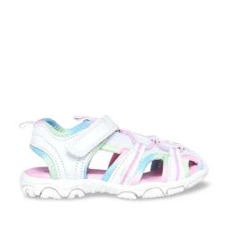 Pantaloons Junior White & Pink Casual Sandals-image-56
