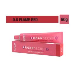 Streax Professional Argan Secret Hair Colourant Cream Flame Red 0.6 - 60 gm-42