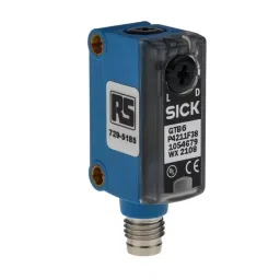 RS PRO Photoelectric Sensor Background Suppression Block Sensor 5 -250 mm Detection Range, 7295185-21