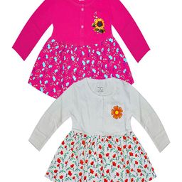 KidzzCart Floral Print Fit & Flare Dress-picture-10