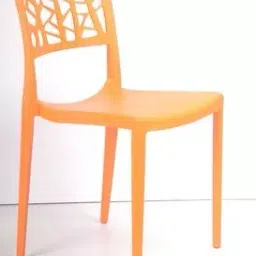 Diya 450 mm Polypropylene Orange Spider Chair Armless Chair DC- 04-image-84