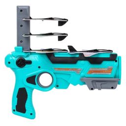 Kids Mandi Airplane Launcher Toy Catapult Gun with 4 Foam Aircrafts (Colour May Vary)-26