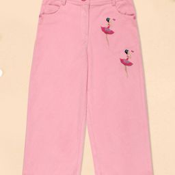 Cutecumber Full Length Solid Corduroy Pant - Pink-image-20