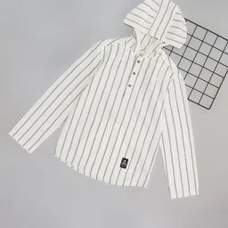 Pantaloons Junior Boys Opaque Striped Casual Shirt-picture-24